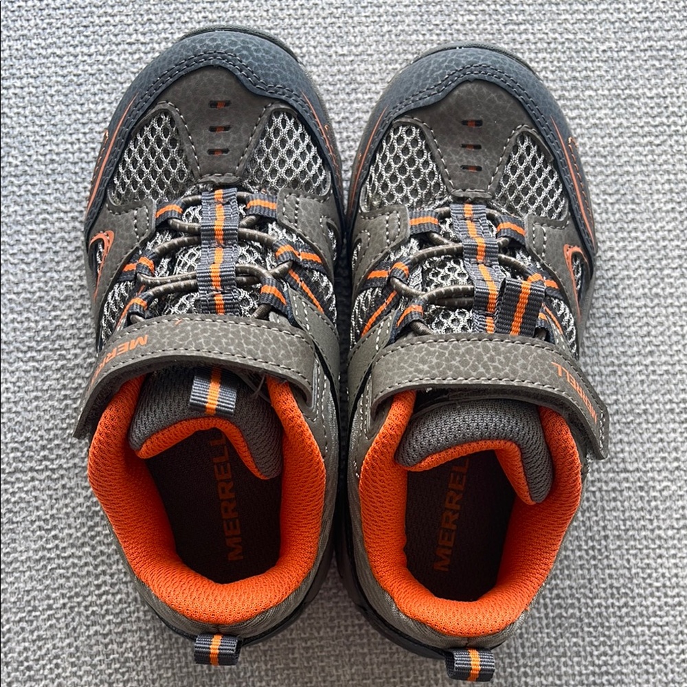 Merrell Kids' Gray and Orange Shoes